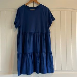 Old navy, short sleeve T-shirt, swing dress size large